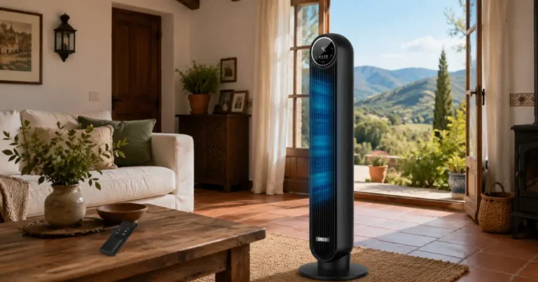 ventilador de pie silencioso
